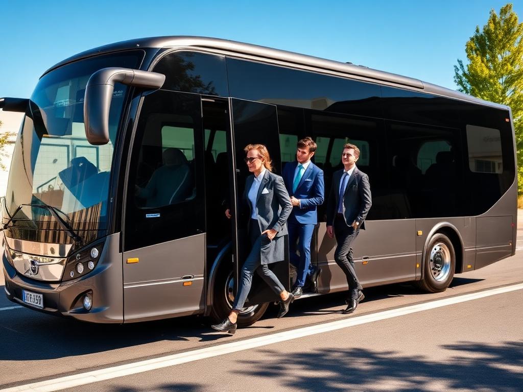 50-seater Multi-Axle AC Volvo coach corporate rental Chennai offsite